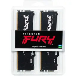 Модуль пам'яті для комп'ютера DDR5 64GB (2x32GB) 5600 MHz FURY Beast RGB Kingston Fury (ex.HyperX) (KF556C40BBAK2-64) - мініатюра 6