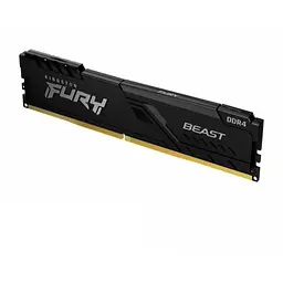 Пам'ять для настільних комп'ютерів Kingston FURY 8 GB DDR4 3600 MHz Beast Black (KF436C17BB/8)