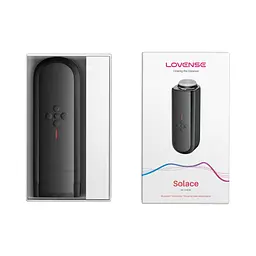 Мастурбатор Lovense Solace, 29.4 см (чорний) - мініатюра 7