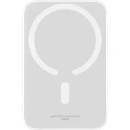 Портативний зарядний пристрій Baseus Magnetic Mini 6000 mAh 20W White - мініатюра 5