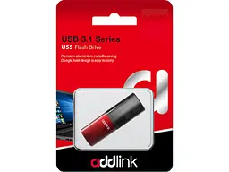 USB флеш накопичувач Addlink U55 64 GB Red (AD64GBU55R3) - мініатюра 2