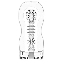 Мастурбатор Tenga Premium Original Vacuum Cup Strong білий - мініатюра 3