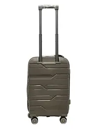 Валіза маленька S поліпропілен Milano bag 0306 56×35×24см 33л Шампань - мініатюра 3