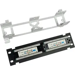 Патч-панель настінна 12 портів 5e UTP Eserver (WT-2180-Dual) - мініатюра 2