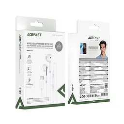 Навушники ACEFAST L13 USB-C semi-in-ear wired earphones with mic DAC, 1.2m - мініатюра 2