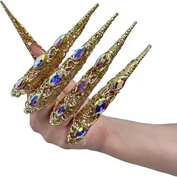 Кігті в камінні Cristal, в наборі 5 шт