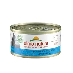 Консервований корм Almo Nature зі скумбрії для дорослих кішок (шматочки в желе) (70 гр.)
