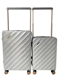 Комплект валіз Milano bag 015 колір срібний