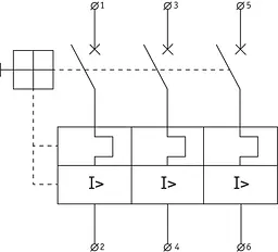 Автоматичний вимикач захисту двигуна М10 ВА‑2005 УКРЕМ‑УКРЕМ (A0010050004) - мініатюра 5