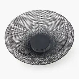 Кошик для фруктів MBM Home металевий 335x110 мм чорний (KP-144 M BLACK) - мініатюра 2