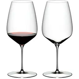 Келих для червоного вина Riedel Veloce Cabernet 825 мл набір 2 шт. прозорий (6330/0) - мініатюра 2