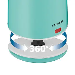 Електрочайник Aurora 3408AU 2 л бірюзовий - мініатюра 5