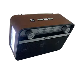 Портативний радіоприймач Everton RT-309 FM/AM/SW/Bluetooth/USB з ліхтариком (1756375714) - мініатюра 3