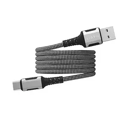 Кабель Havit CB6300 3A USB - USB-C 1 м чорний (HV-CB6300) - мініатюра 2