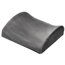 Подушка ортопедична для спини Ardesto Sleepwell Back 34х32х12 см піна меморі сіра (ART3432BAP)