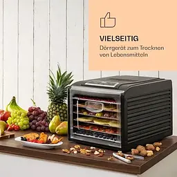 Дегідратор Klarstein Fruit Jerky Plus 6 (10031935) - мініатюра 4