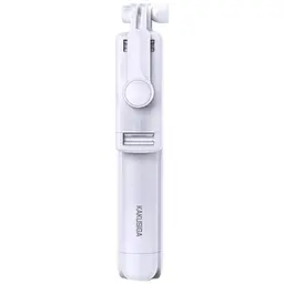 Селфі палиця Kakusiga KSC-1143 монопод тринога з Bluetooth пультом white - мініатюра 2