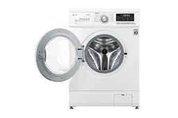 Пральна машина LG з фронтальним завантаженням F1296HDS1, 7кг, 1200, A+++, Пар, глибина 44см, Дисплей, Інвертор, Білий (F1296HDS1) - мініатюра 2