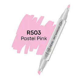 Маркер двосторонній Пастельний рожевий, R503, 99IDEAS