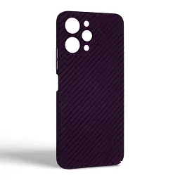 Чохол ArmorStandart LikeCarbon для Xiaomi Redmi 12 4G Purple - мініатюра 2