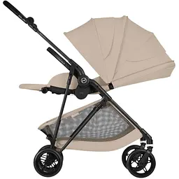 Візок Cybex Melio Carbon Almond Beige з бампером (526000767) - мініатюра 5