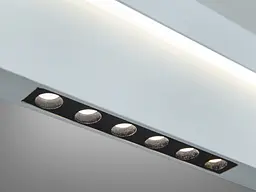 Лінійне бра LED Diasha 9646/S WH, білий, 18 Вт - мініатюра 5
