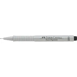 Лайнер Faber-Castell для графічних робіт Ecco Pigment, діаметр 0,05 мм, колір чорний (26995) - мініатюра 3
