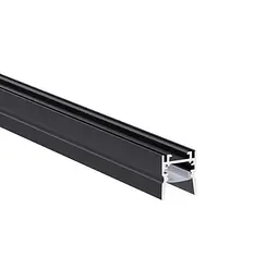 LED профіль підвісний з розсіювачем PC, 2м KLOODI KLP176 2 BK - мініатюра 3