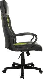 Геймерське крісло GT Racer чорне із зеленим (X-2640 Black/Green) - мініатюра 3