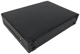 Дипломат чоловічий Portfolio 44х33х8 см Чорний (D17602) - мініатюра 6