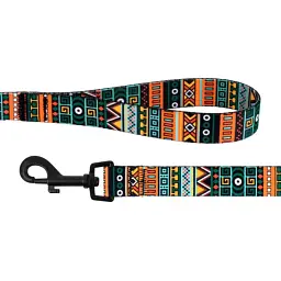 Повідець для собак Barksi BronzeDog Tribal етнічний ментол XS - мініатюра 3