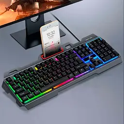 Ігрова клавіатура з RGB-підсвічуванням Jeqang JK-918 (39137-01_308) - мініатюра 9