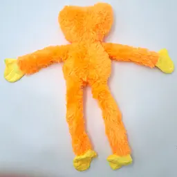 М'яка іграшка обіймашка Хагі Ваги монстрик з липучками на руках з Poppy Playtime 43см помаранчевий - мініатюра 7