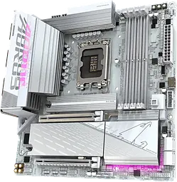 Материнська плата Gigabyte B860M Aorus Elite Wi-Fi 6E Ice LGA 1851 (B860M A ELT WF6E ICE) Б/В - мініатюра 2