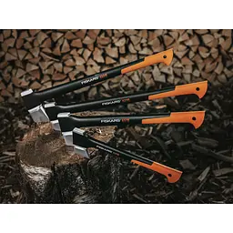 Універсальна сокира-колун Fiskars X17 M, 60 см, 1.5 кг, 122463 (1015641) - мініатюра 5