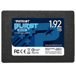 SSD 2.5" накопичувач Patriot Burst Elite 1.92TB (PBE192TS25SSDR) - мініатюра 1