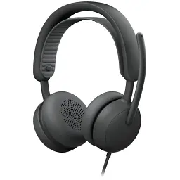 Навушники Logitech Zone Wired 2 for Business USB Graphite TEAMS version (981-001615) - мініатюра 2