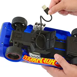 Машинка на радіокеруванні Hot Wheels Rodger Dodger 1:16 збільшена (HTP54) - мініатюра 4