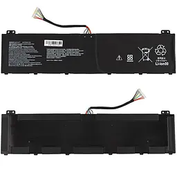 Батарея для ноутбука Acer AP21A7T (Nitro: AN517-42 AN517-55) 15.4 5840mAh Чорний - мініатюра 2