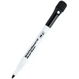 Набір маркерів Axent Whiteboard Magnetic 2555-A 1-2 мм чорний 12 шт. (2555-01-A)