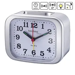 Годинник настільний Technoline Modell XL Silver (Modell XL silber) - мініатюра 5
