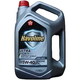 Олива моторна Texaco Havoline Ultra 5W-40 Acea A3/B3/B4/API SN/CF 4 л (28763)
