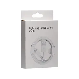 Кабель Onyx USB Cable With Packing USB - Lightning 2.1A 1 m Белый - мініатюра 2