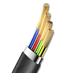 Кабель з дисплеем WSKEN Cable USB to Type-C 2A 1.2m Black - мініатюра 4