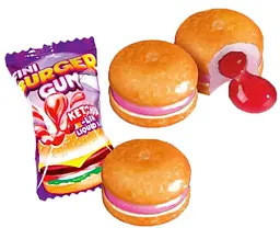 Жуйка Fini Burger Gum 1шт - мініатюра 2