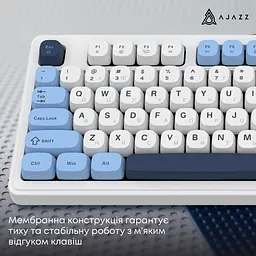 Клавіатура Ajazz AF98 White USB-C (AF98-GB) - мініатюра 8