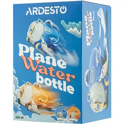 Пляшка для води Ardesto Plane 550 мл синя (AR2255RB) - мініатюра 7