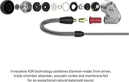 Навушники Sennheiser IE 900 Grey (508949) - мініатюра 6
