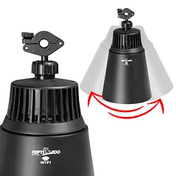 Світильник глибокий рефлекторний з Wi-Fi Repti-Zoo Smart Wi-Fi Deep Lamp M 100W (ZRL04D) - мініатюра 6