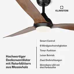 Стельовий вентилятор Klarstein Fiji Flow Smart (10046092) - мініатюра 6